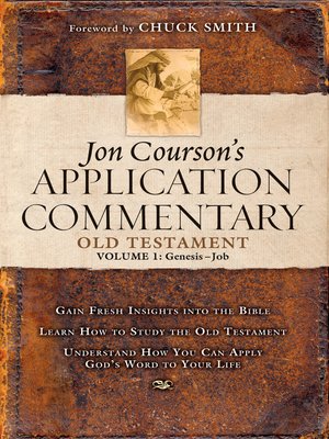cover image of Jon Courson's Application Commentary